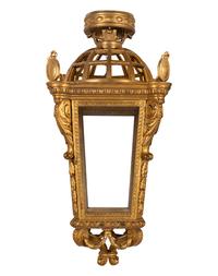 A Large Carved Giltwood Lantern from Whitemarsh Hall