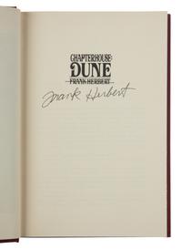 HERBERT, Frank (1920-1986). Chapterhouse: Dune . New York: G.P. Putnam's, 1985.