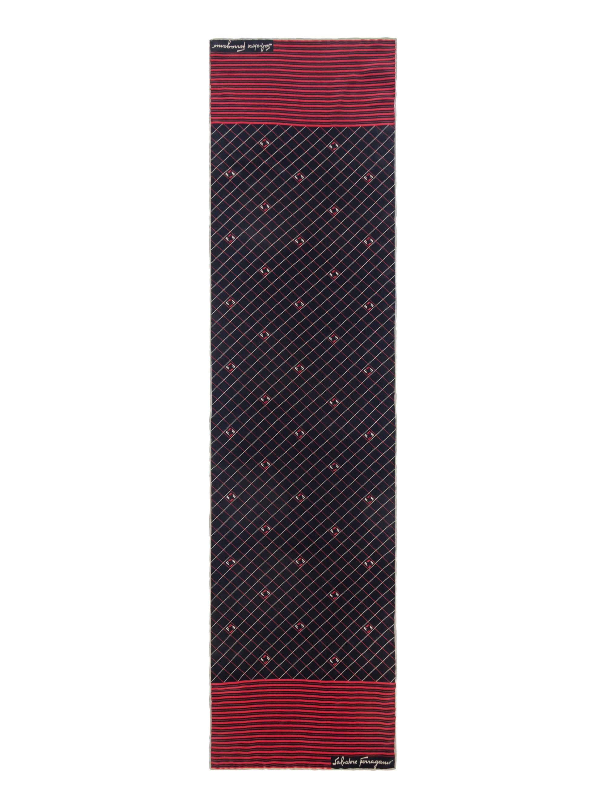Five Designer Silk Scarves