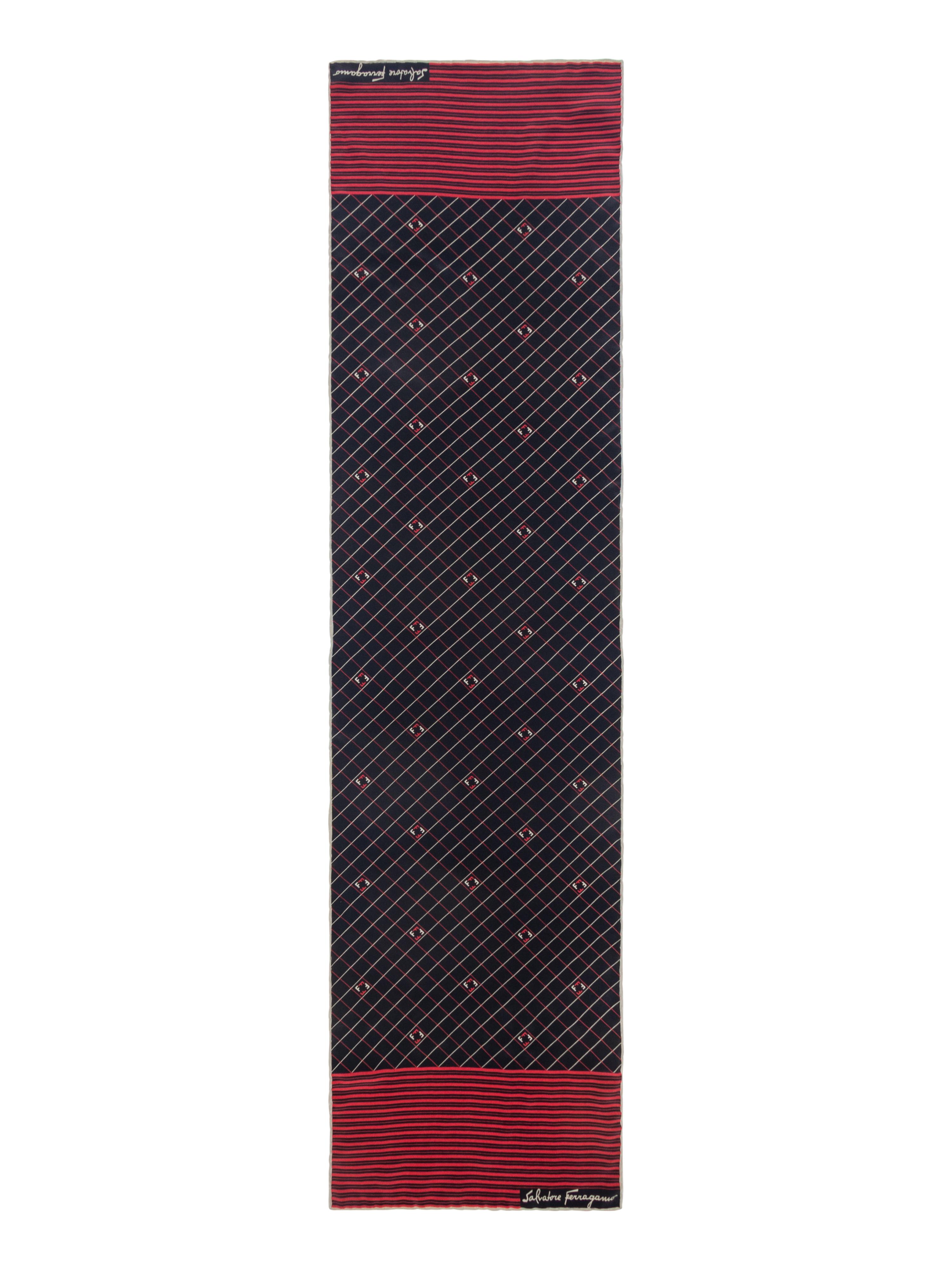 Five Designer Silk Scarves