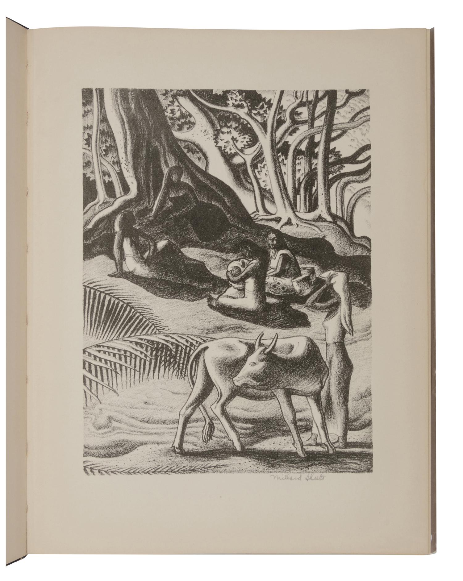 SHEETS, Millard (1907-1989). Millard Sheets . Los Angeles and New York: Dalzell Hatfield, 1935.
