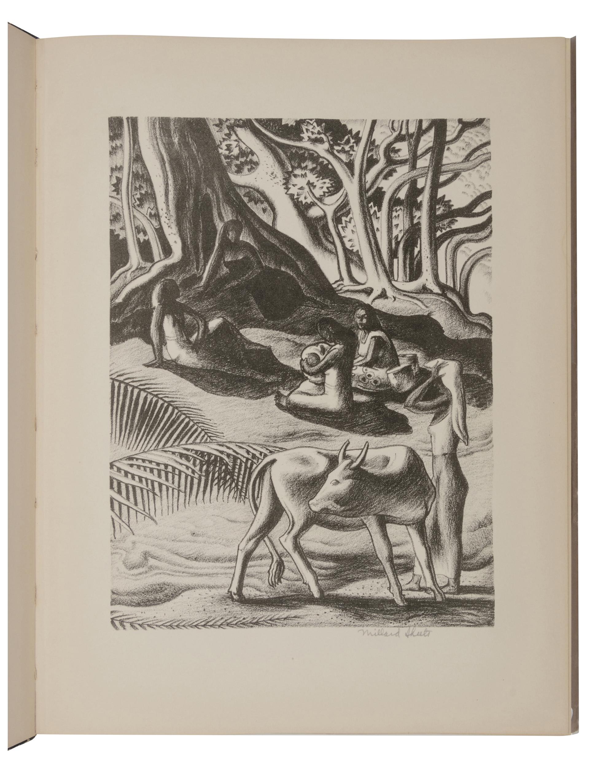 SHEETS, Millard (1907-1989). Millard Sheets . Los Angeles and New York: Dalzell Hatfield, 1935.