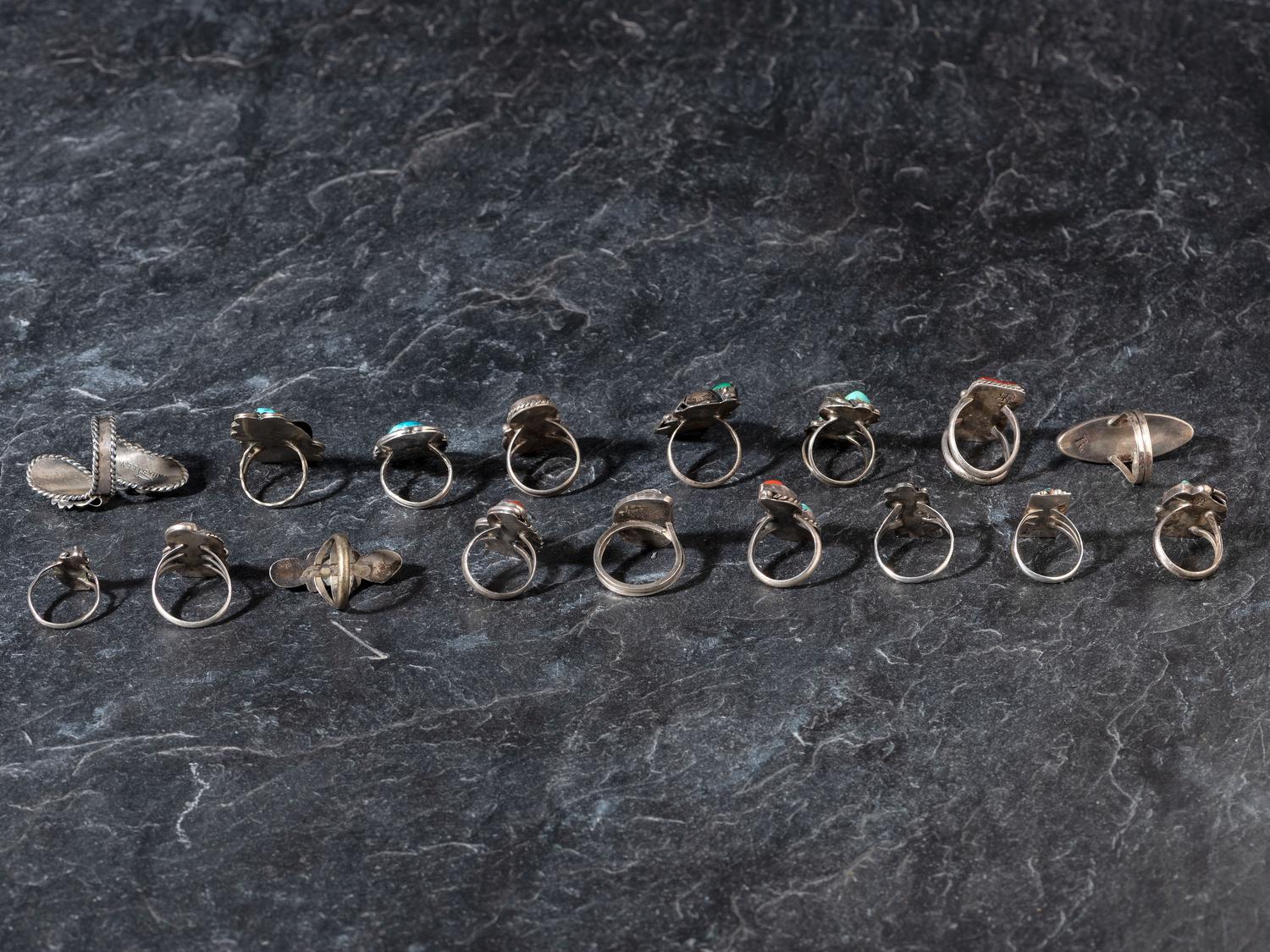Navajo and Southwestern-style Rings