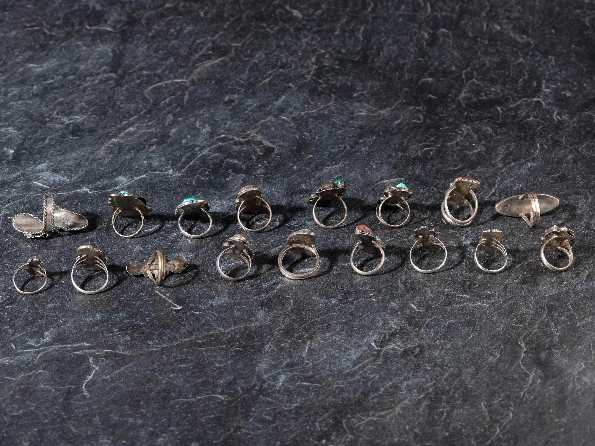 Navajo and Southwestern-style Rings