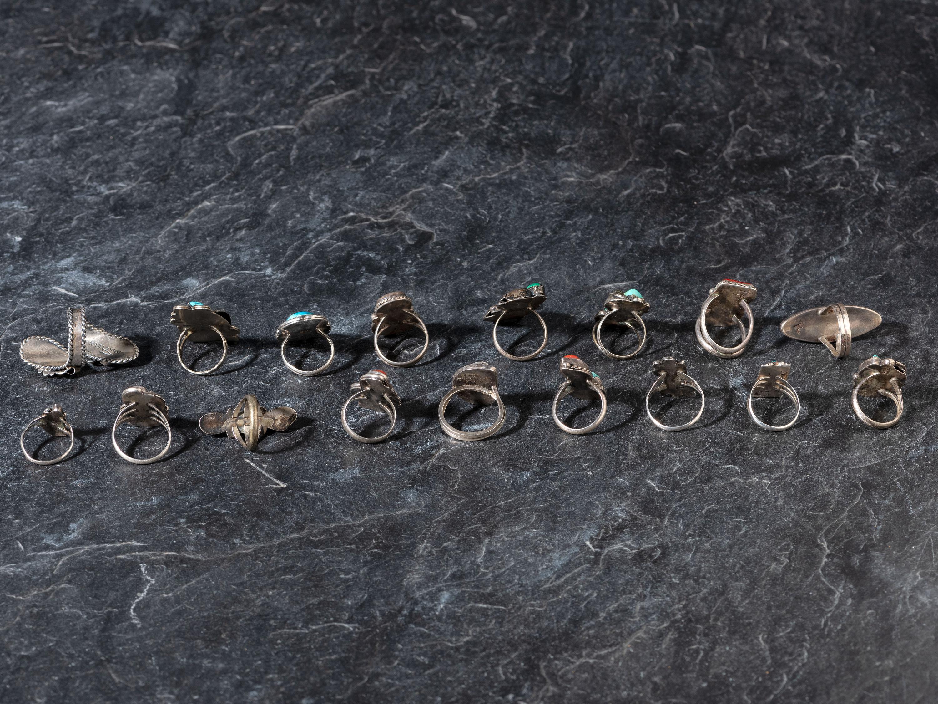 Navajo and Southwestern-style Rings