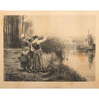 Two Framed Lithographs