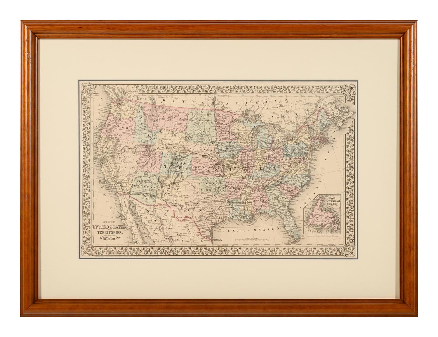 A Group of 13 maps of Chicago and Illinois, comprising: