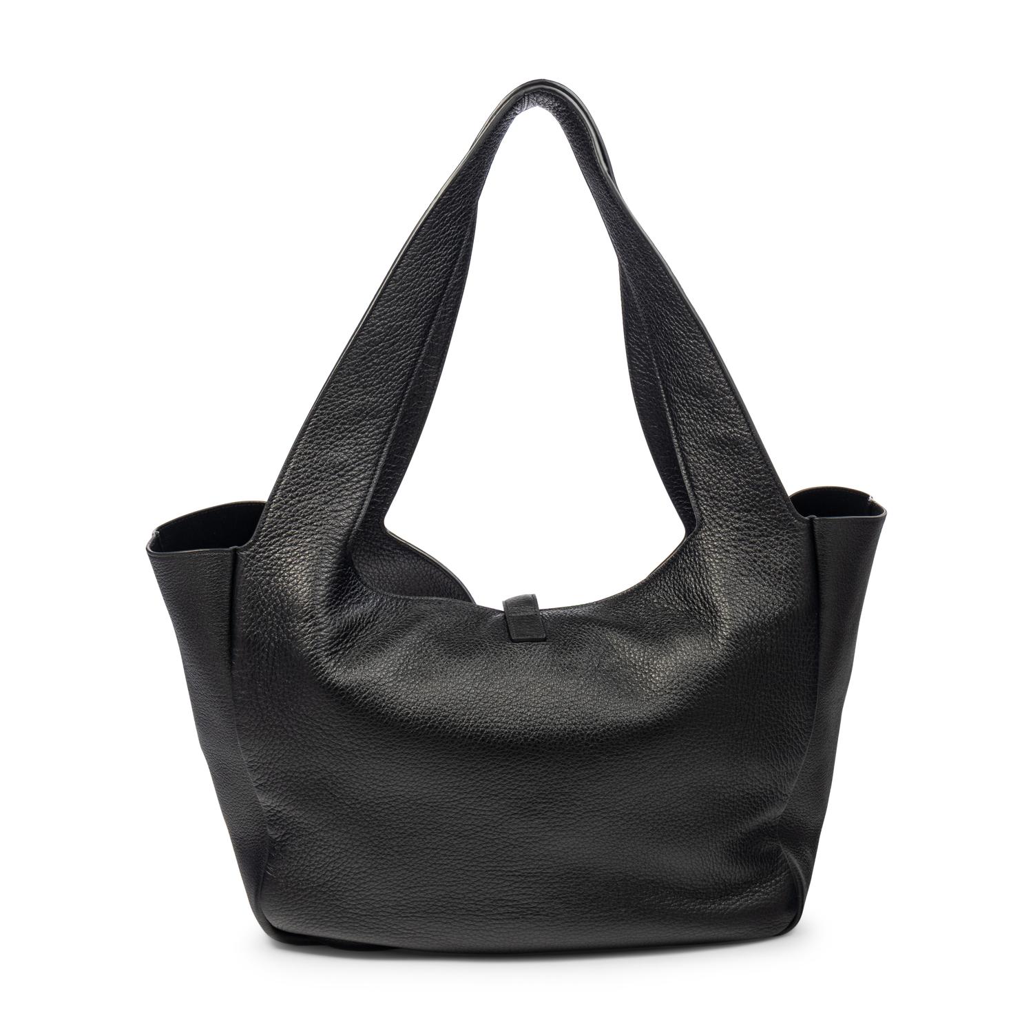 SAINT LAURENT, MEDIUM LEATHER SHOPPING TOTE