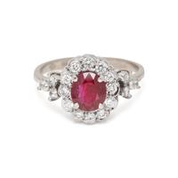 RUBY AND DIAMOND RING