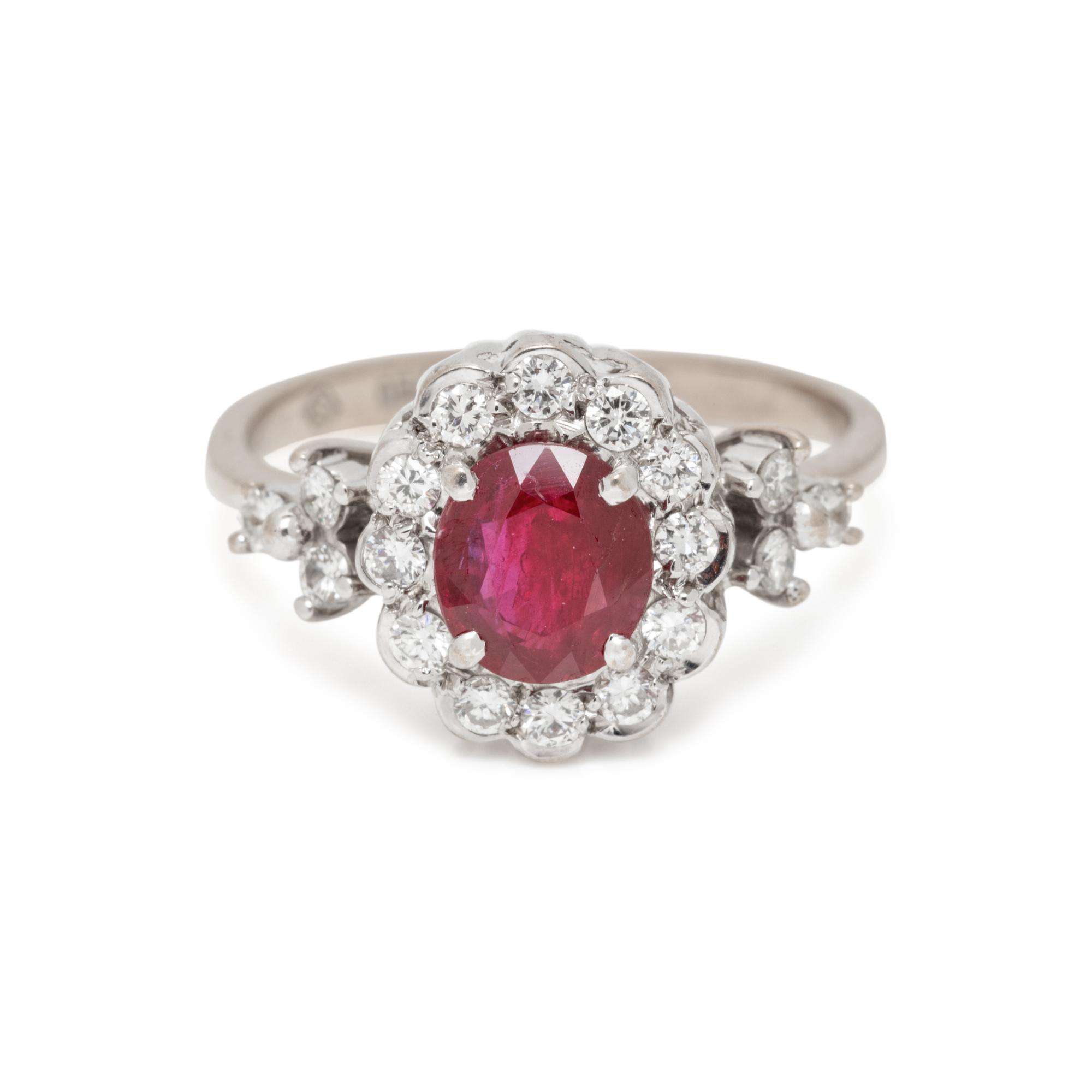 RUBY AND DIAMOND RING