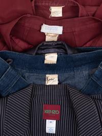 Three Designer Ensembles: Two Krizia and One Kenzo, 1980-90s