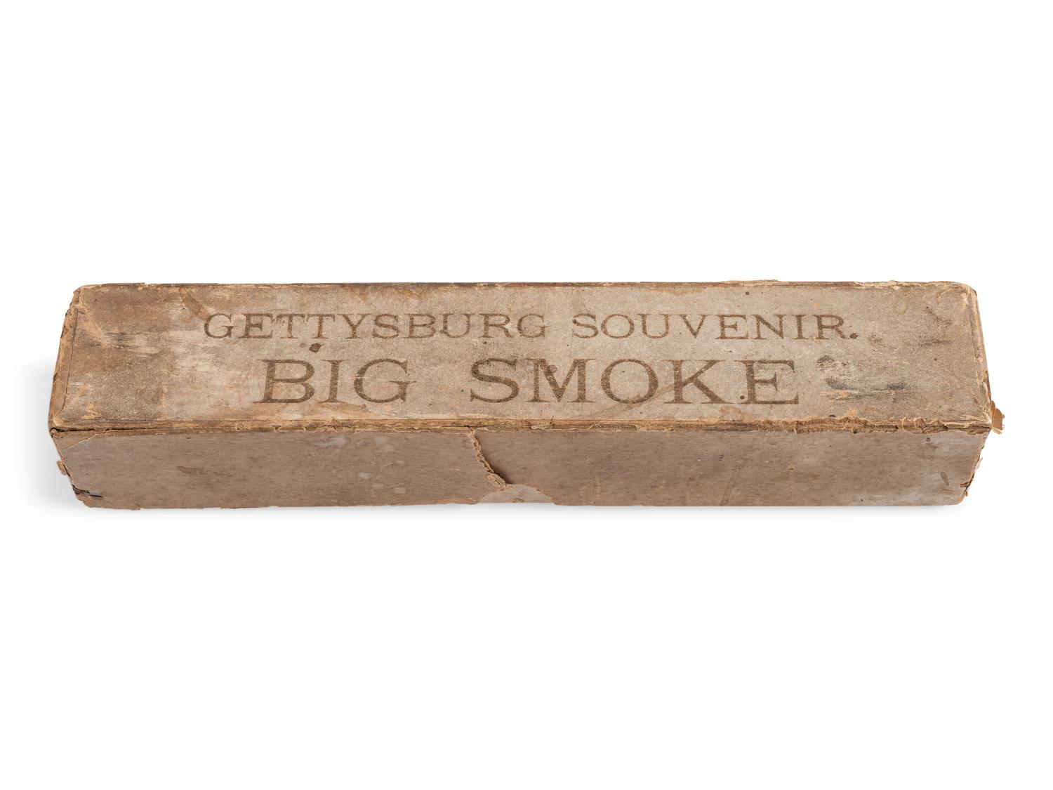 Gettysburg 50th Anniversary "Big Smoke" souvenir cigar. 1914.