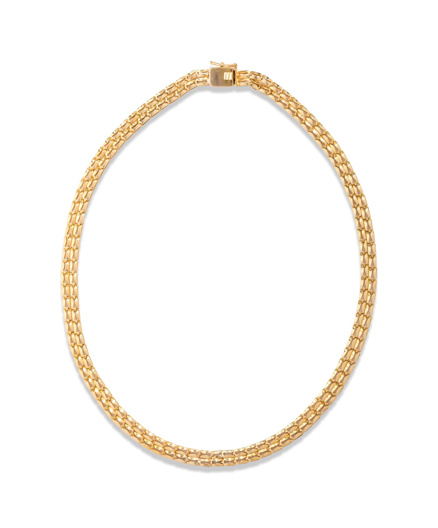 YELLOW GOLD NECKLACE