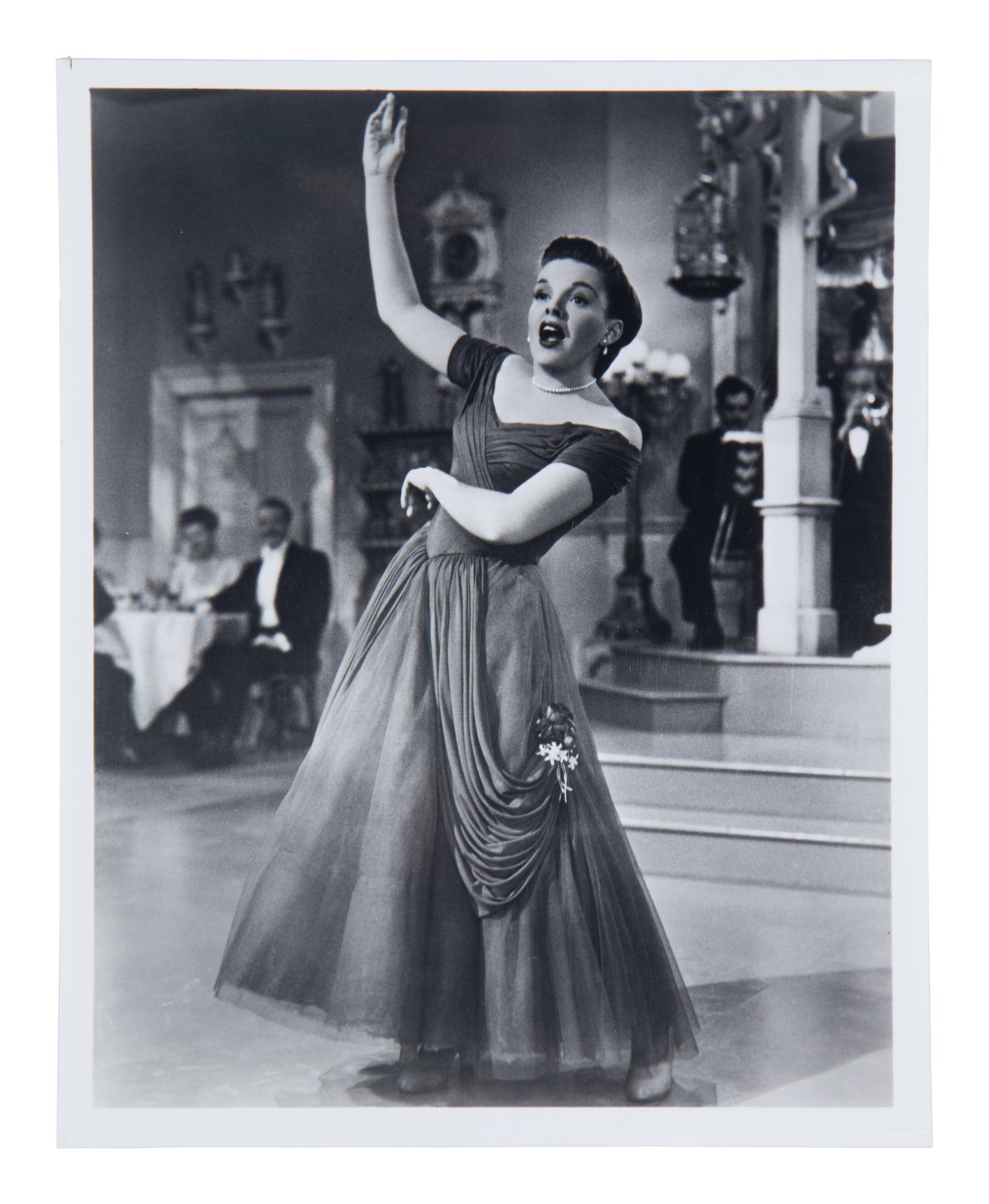 Judy Garland In the Good Old Summertime Irene Gown Accompanied by A Trio of Studio Images, 1949