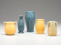 Five Mat Vases
