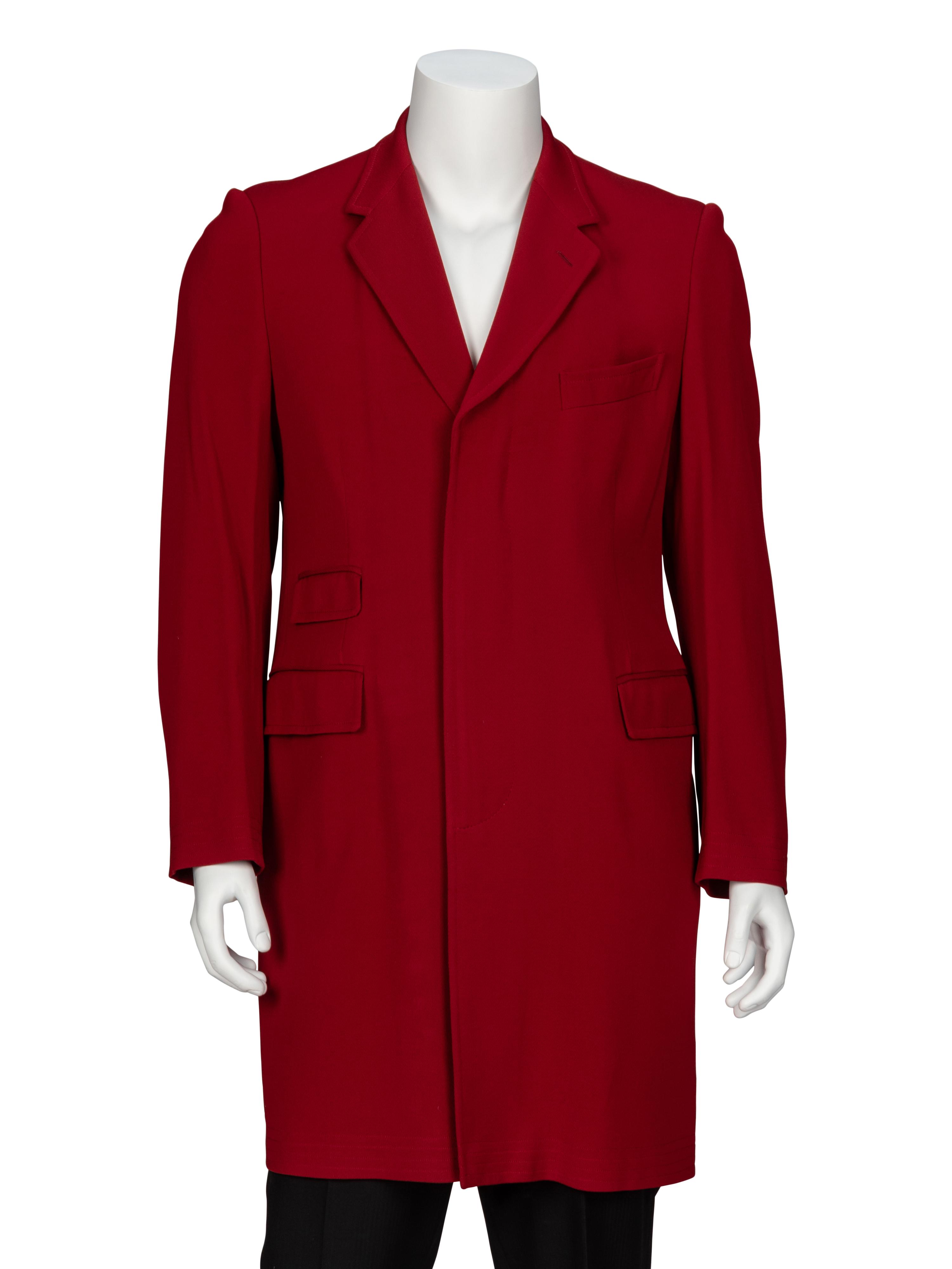 Paul Smith, Maroon Wool Coat