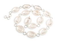Sterling Silver Link Concha Belt