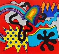 Raymond Siemanowski, (American, 1938-2006), Cardboard Landscape, 1968