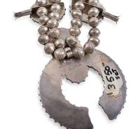 Zuni Silver and Petit Point Turquoise Cluster Suite