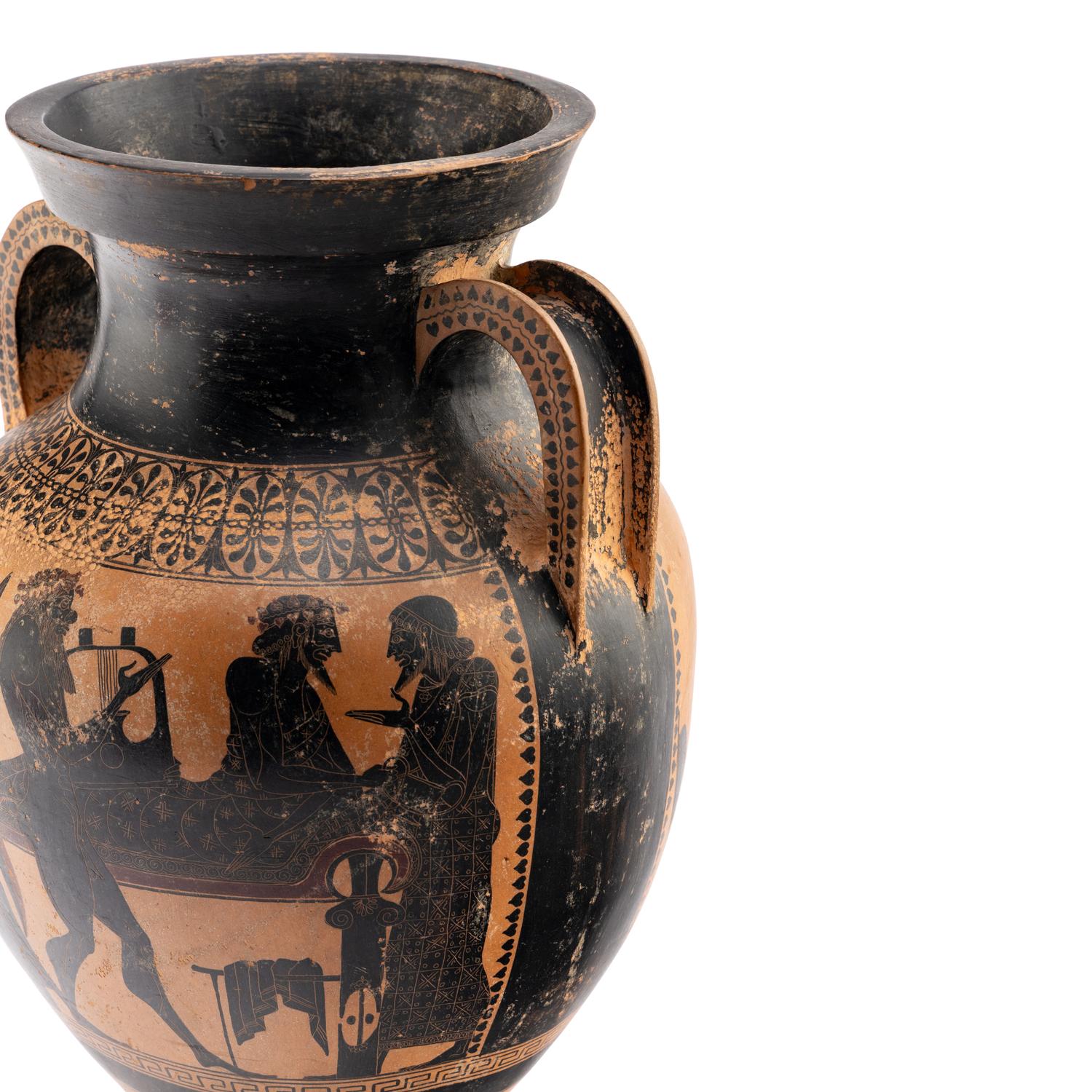 An Attic Style Black-Figure Amphora