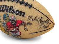 A Group of Chicago Bears Hall of Fame Signed Autograph Footballs Including Walter Payton (BAS Beckett Authentication Services Certified),