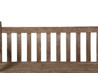 A Pair of Weathered Teak Benches — 20th Century