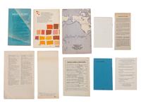 [CIVIL RIGHTS]. Large group of pamphlets, books, & publications ca 1940s-1970s.