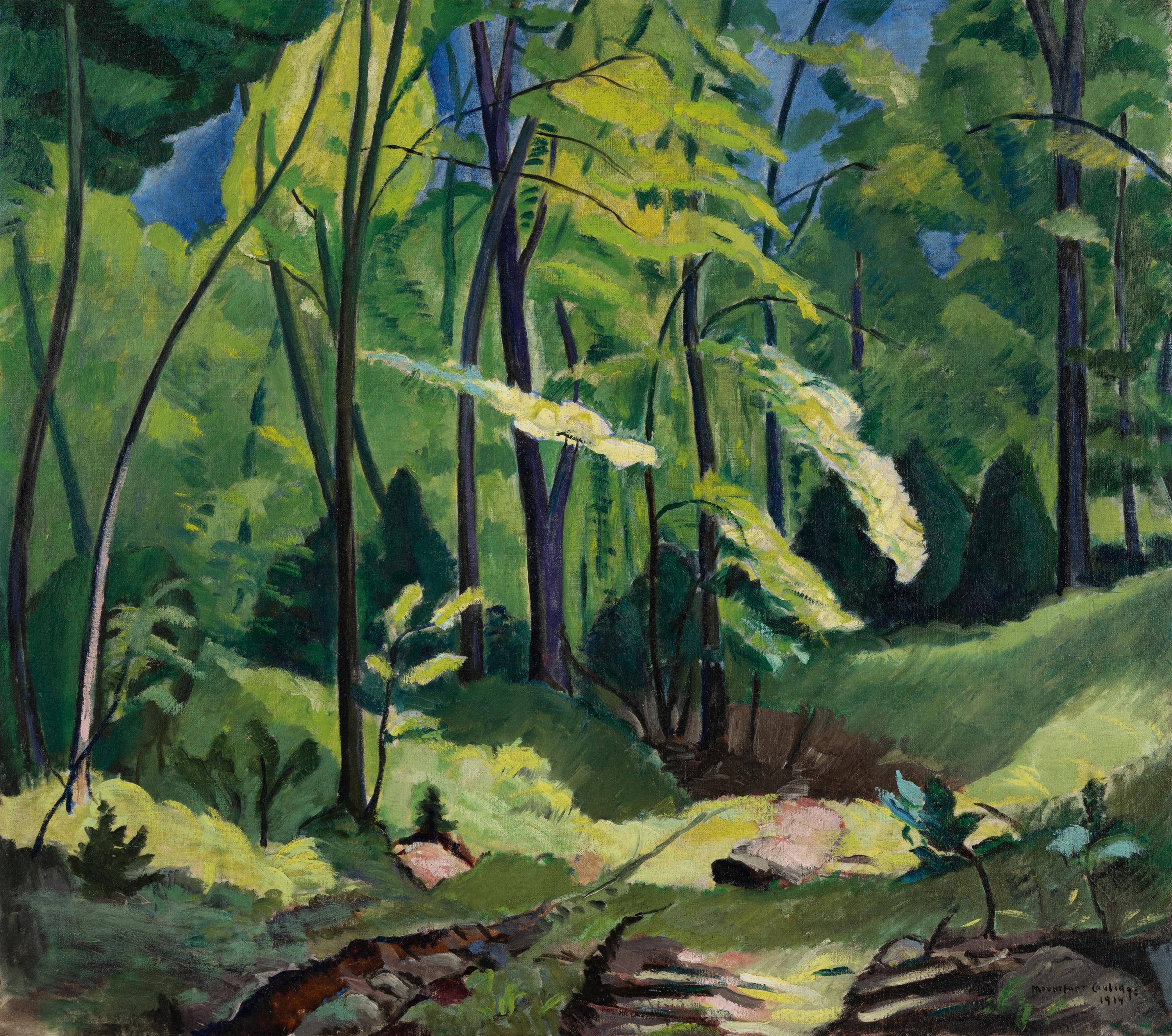 Mountfort Coolidge (American, 1888-1954) — Forrest Scene, 1914