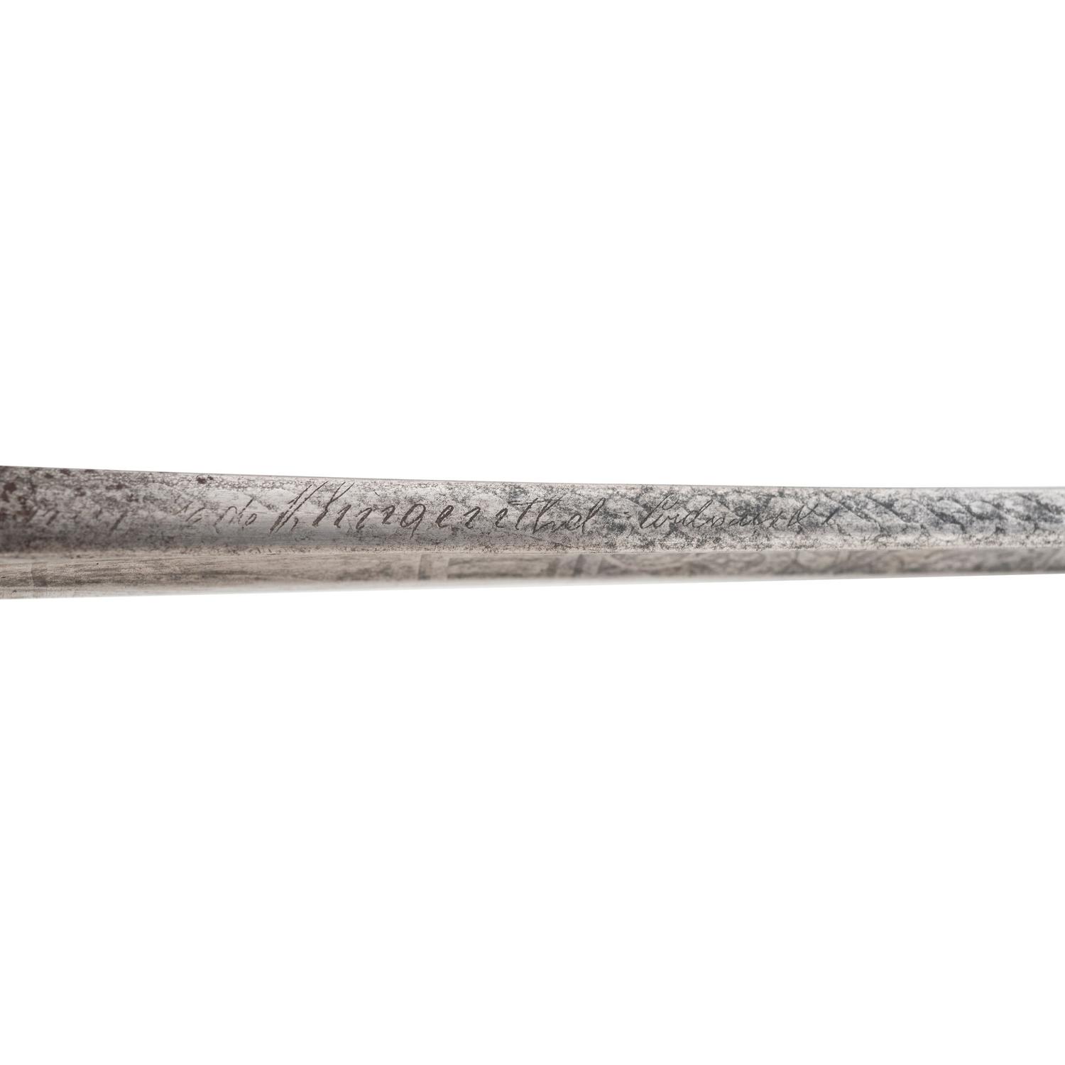 French Import Cavalry Officer's Sword by Klingenthal