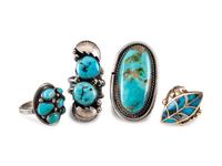 Navajo and Zuni Rings