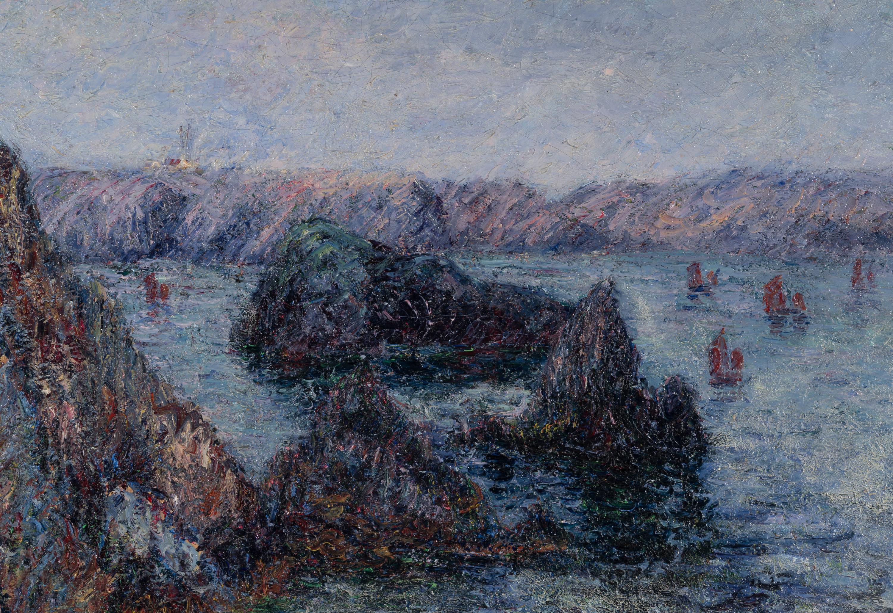 Belle-Île, La Baie de Goulphar, 1900