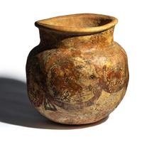 A Kushan Polychrome Vessel