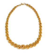 A 14 Karat Yellow Gold Necklace, Italian,