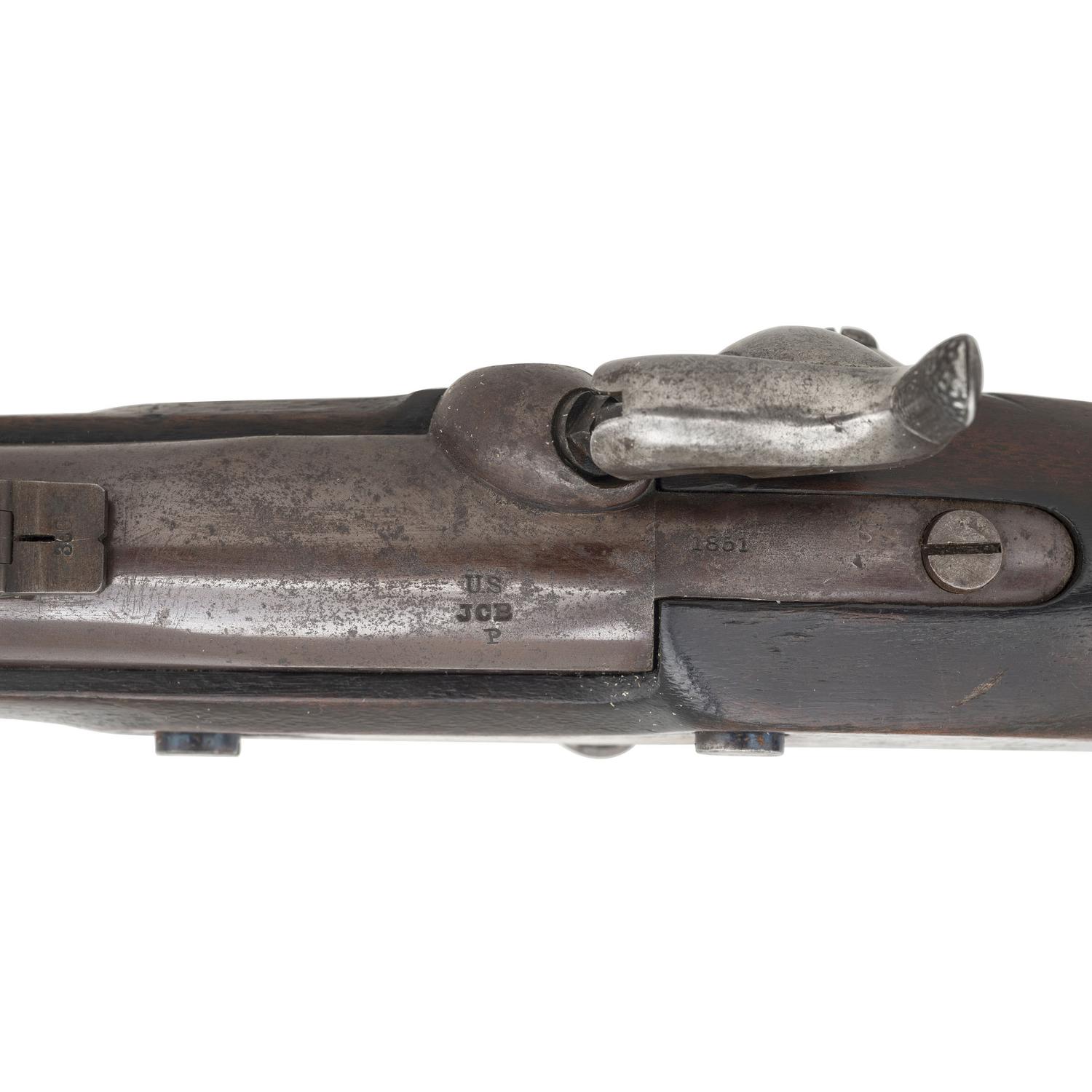 Colt Altered US Model 1841 Mississippi Rifle with Matching Numbered Bayonet Adapter Ring and White Buff Sling