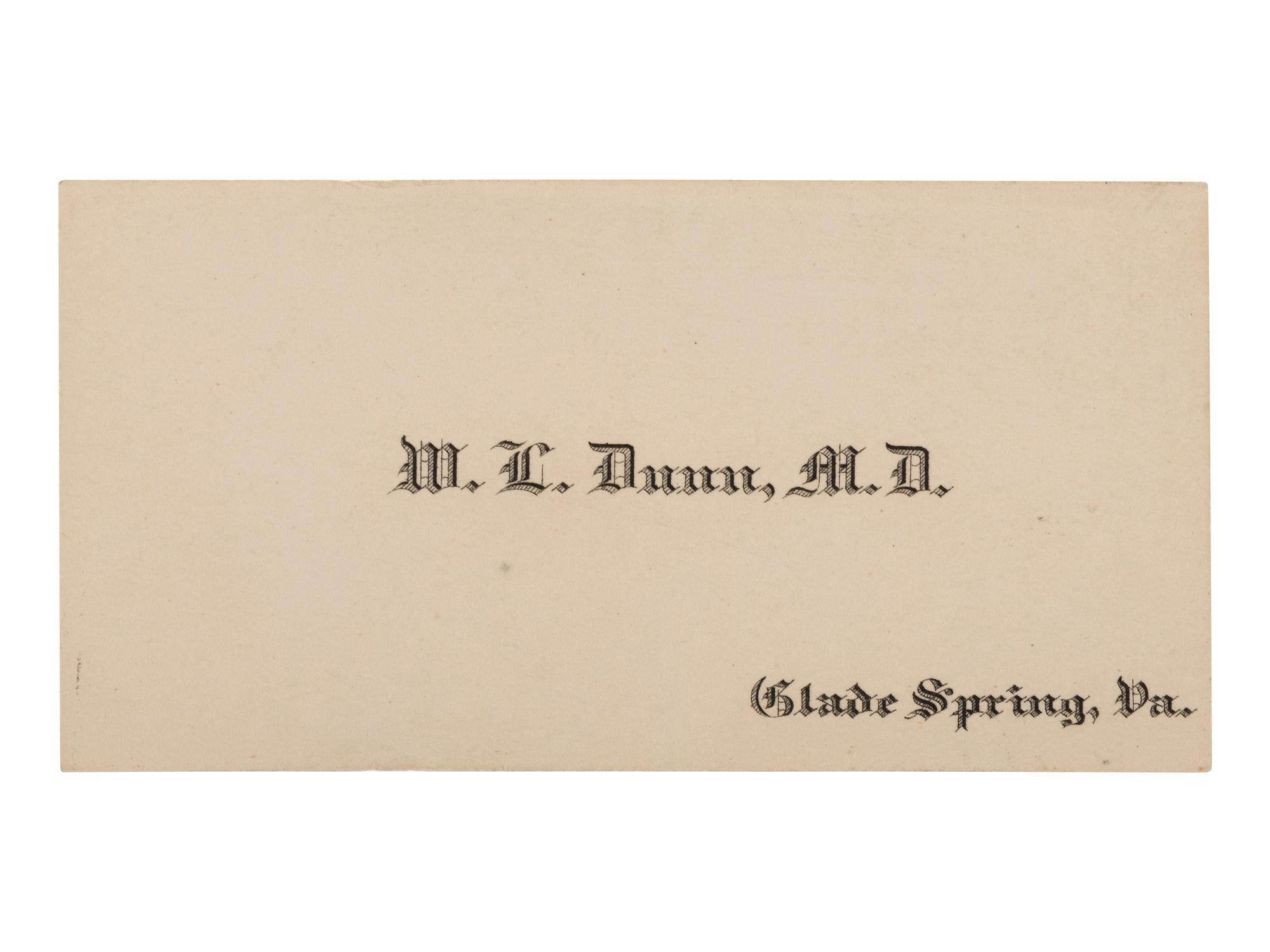 [MOSBY, JOHN S. (1833-1916)]. A group of 4 items related to John Mosby incl. photograph of captured general, Edwin H. Stoughton.