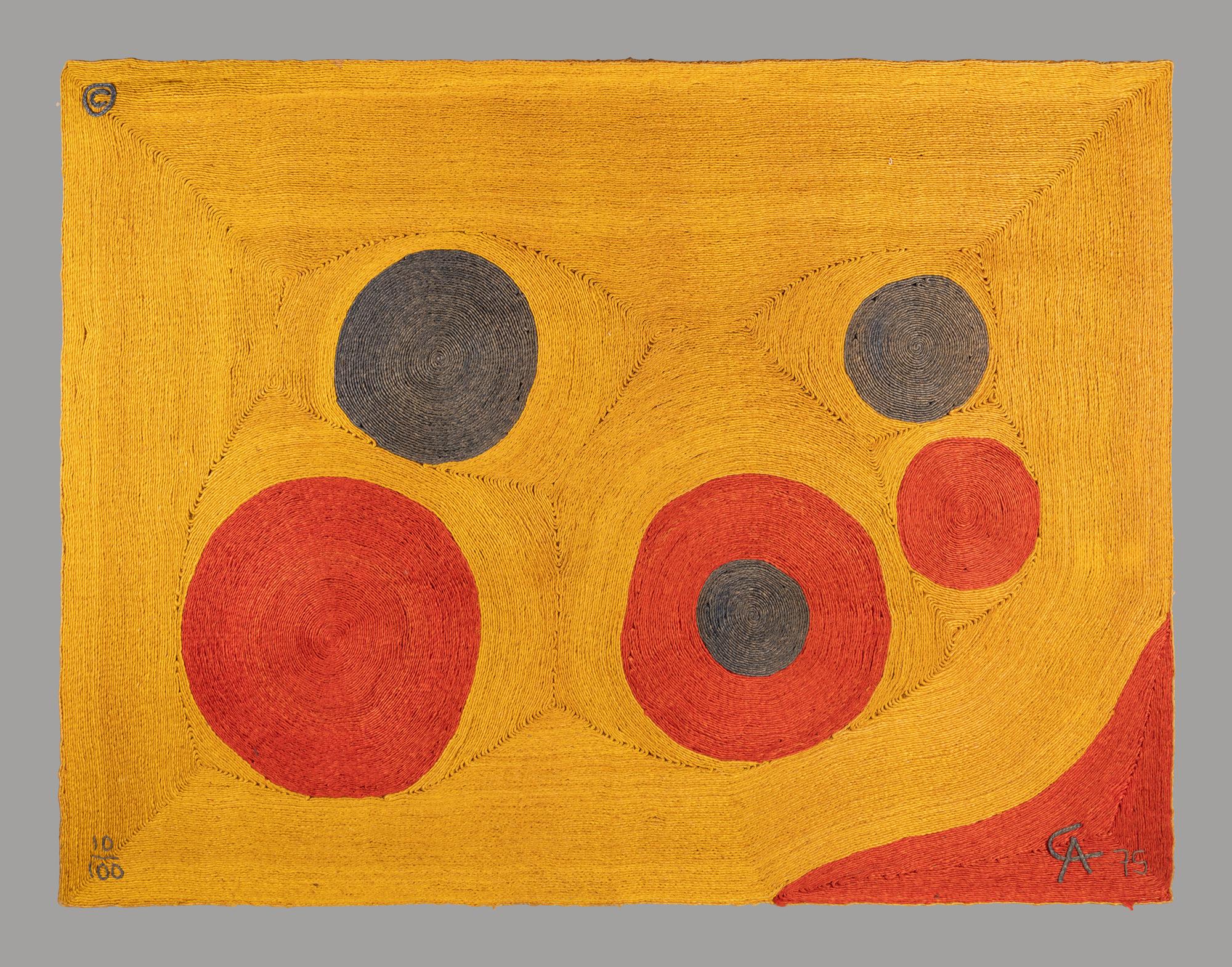 'Sun' Tapestry, c. 1975 Edition 10 of 100 CAC Publications / Bon Art, USA / Guatemala