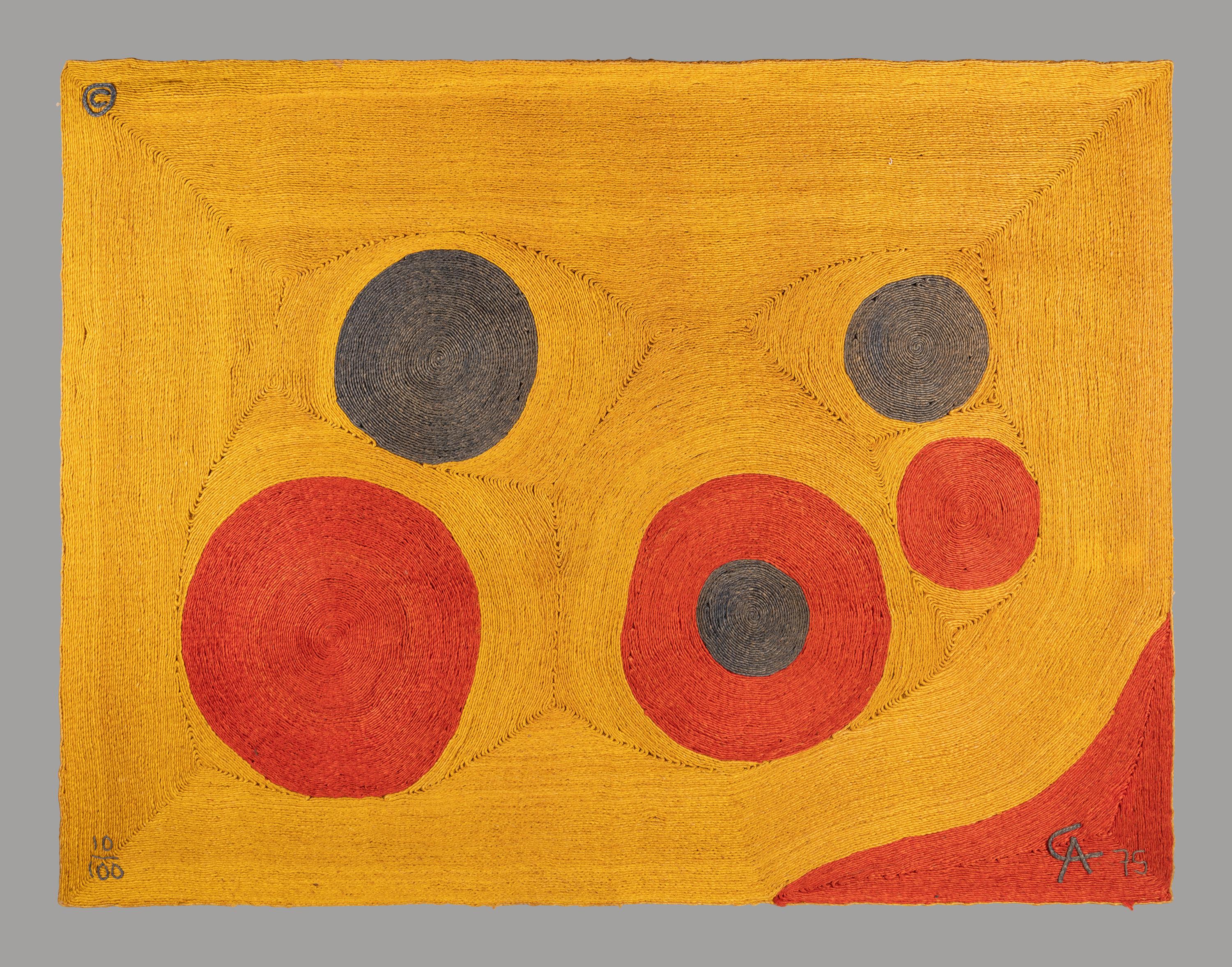 'Sun' Tapestry, c. 1975 Edition 10 of 100 CAC Publications / Bon Art, USA / Guatemala