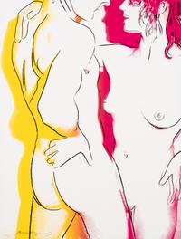Andy Warhol (American, 1928-1987) — Love (complete portfolio of three), 1983