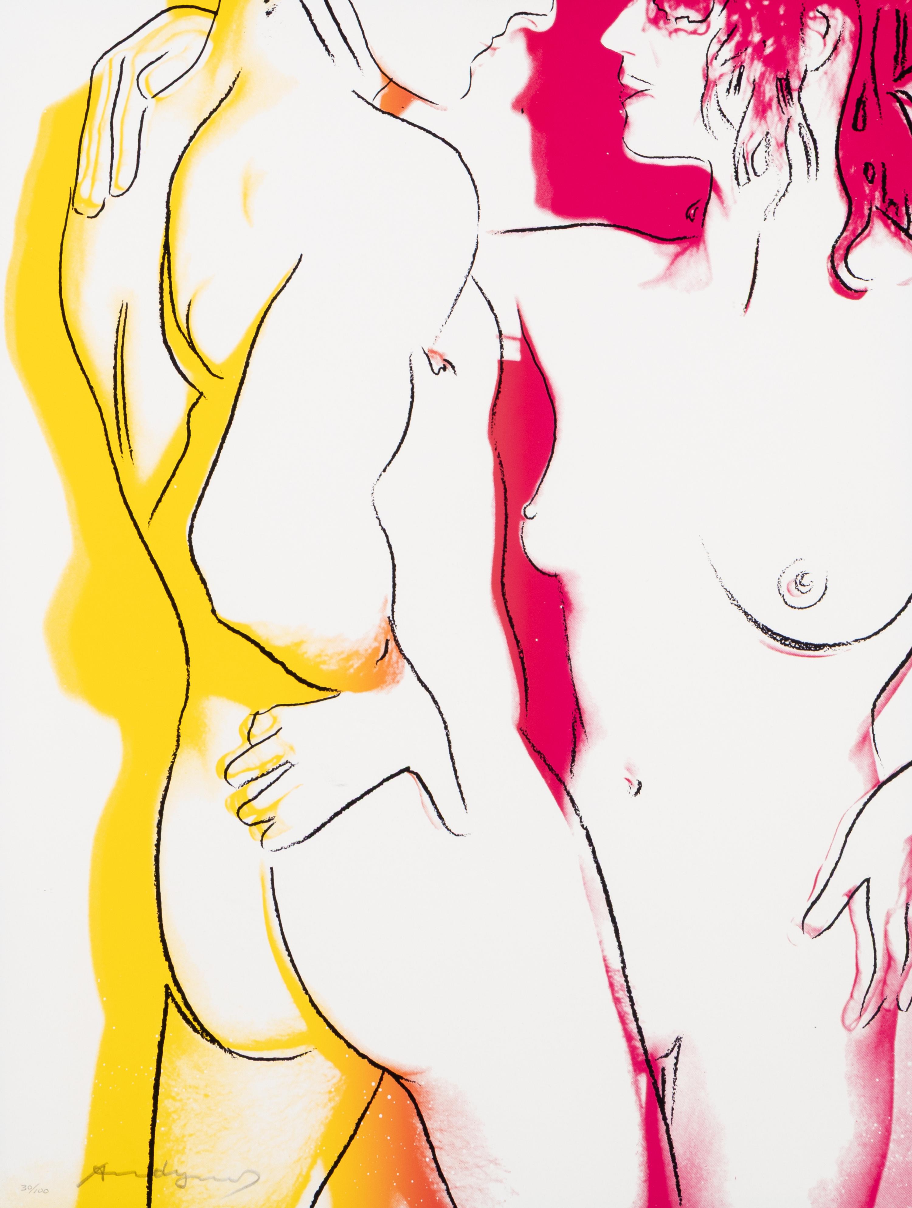 Andy Warhol (American, 1928-1987) — Love (complete portfolio of three), 1983