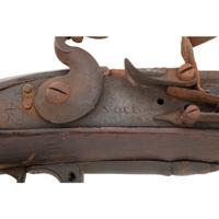 Restored Composite Flintlock Fowler with a 1779 Dated Nock Marked East India Company Lock
