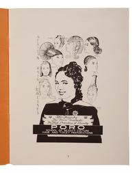 [EDUCATION - MALONE, ANNIE M. (1869-1957)]. 2 items related to Poro College, Chicago, IL.