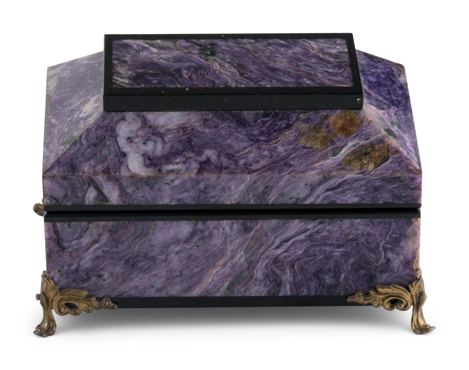 Three Hardstone Table Articles