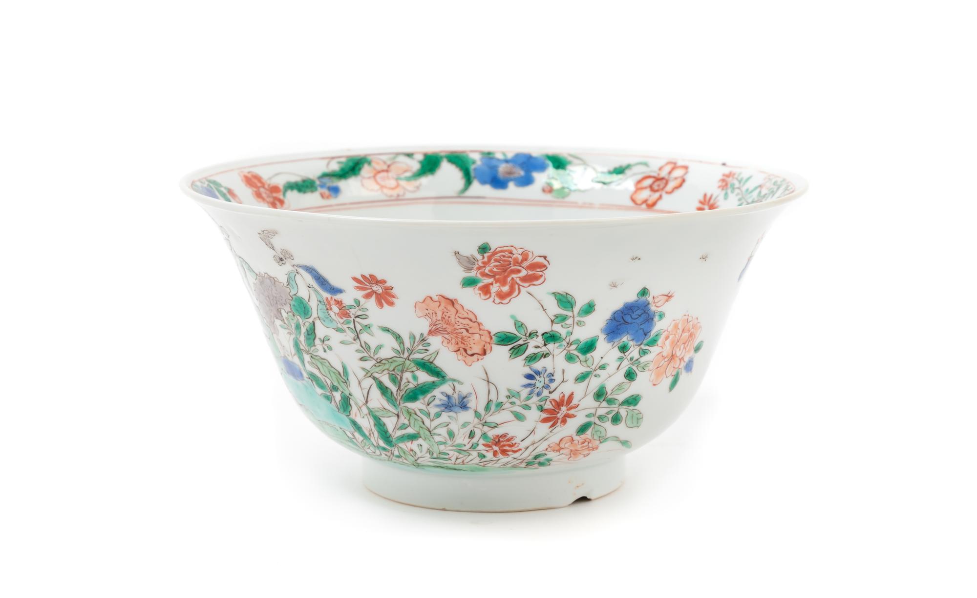 A Chinese Famille Verte Porcelain Bowl