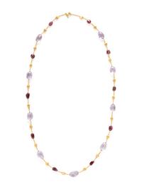 MARCO BICEGO, YELLOW GOLD AND MULTIGEM NECKLACE