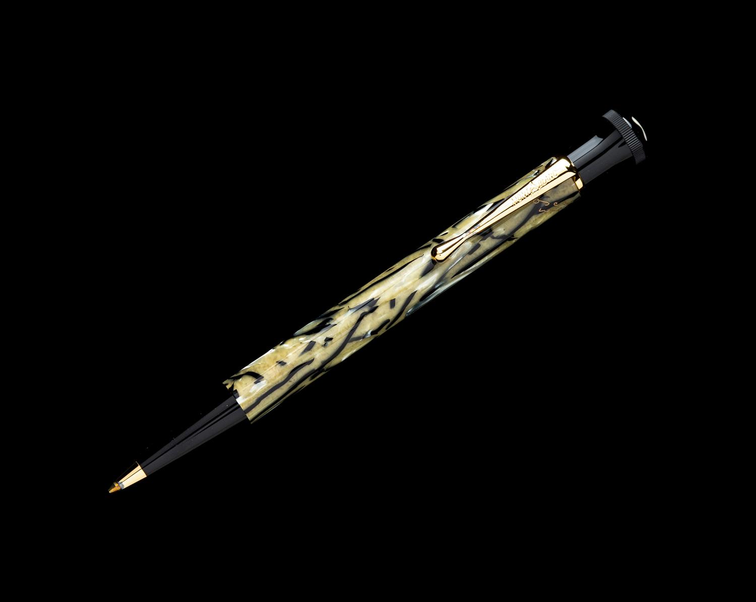 A Montblanc Oscar Wilde Limited Edition Ballpoint Pen