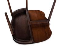 A Federal Mahogany Shaped Top Card Table