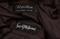 Revillon Dark Brown Sable Fur Coat