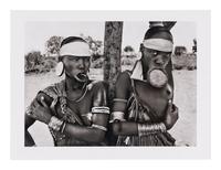 Genesis: Art Edition, Taschen, Paris 2013 (SUMO in two volumes together with booklet, varnished cherry wood lectern designed by Tadao Ando, and signed gelatin silver print Two Mursi Women, Omo Valley, Ethiopia )