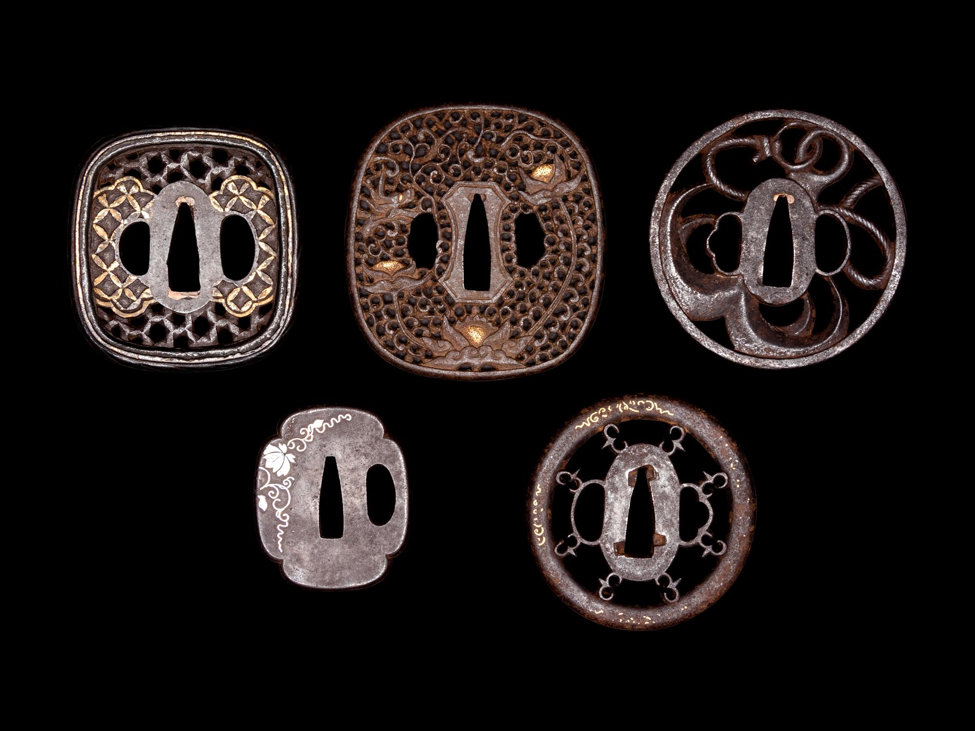 Five Iron Tsuba