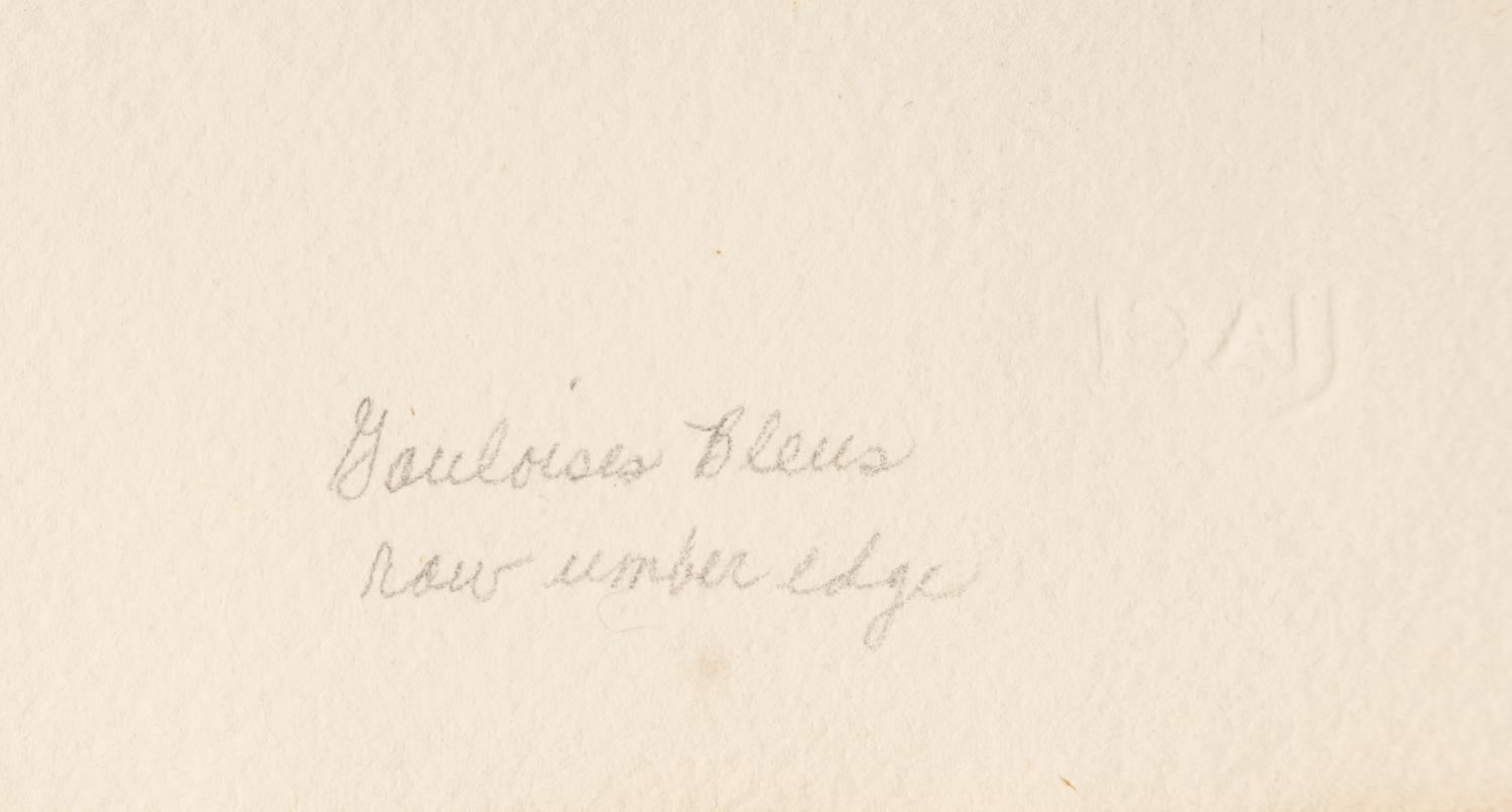 Gauloises Bleues (Raw Umber Edge)